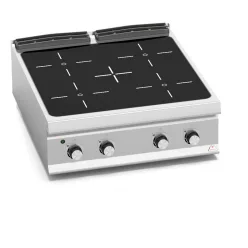   Villanytűzhely - Berto's LXE9P4P/VTR 4 főzőfelületes, infravörös