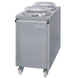 Tányér melegentartók - tároló feladó kocsi