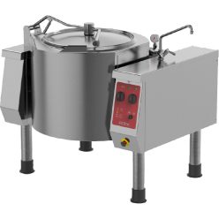   Elektromos üzemű főzőüst - Firex Easybaskett 100 literes, billenőüst