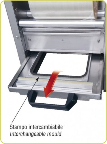 Tálcazáró gép - Lavezzini Packmatic 300