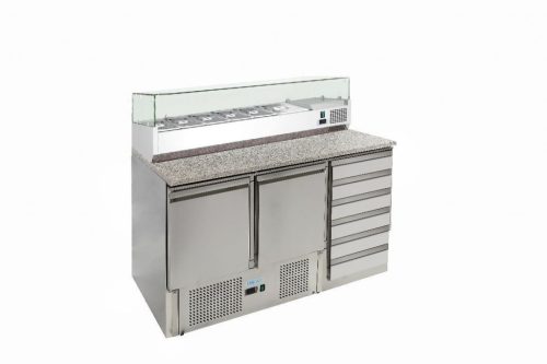Pizzapult - Forcold S903PZCAS-FC hűtött