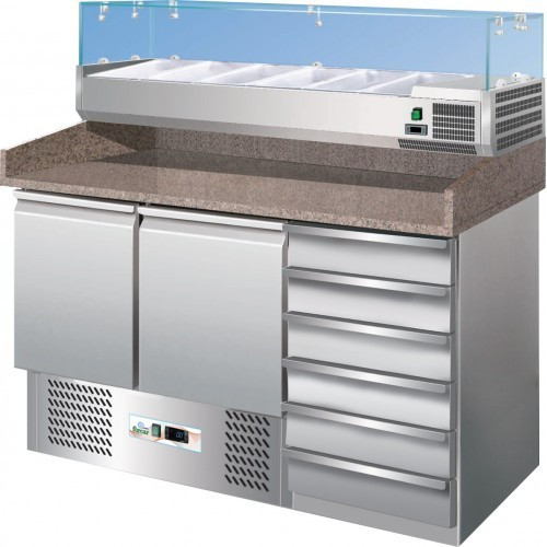 Pizzapult - Forcar S903PZCAS hűtött