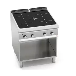   Villanytűzhely - Berto's SE9P4MP/VTR 4 főzőfelületes, álló, infravörös