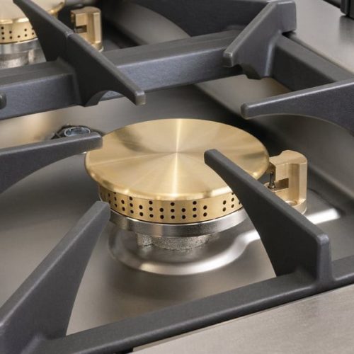 Ipari gáztűzhely - Berto's SG9F6PS+FG 6 égős, gázos alsó sütővel