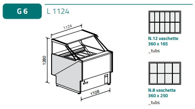 Fagylaltpult FB Ranieri Slash G6