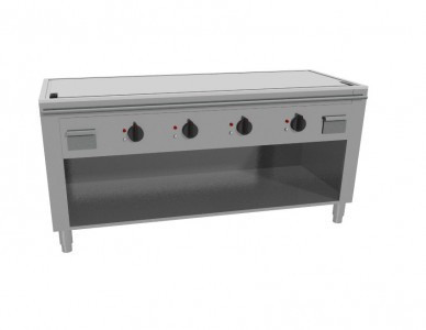 Teppanyaki grill - CASTA elektromos  4 fűtőegységgel