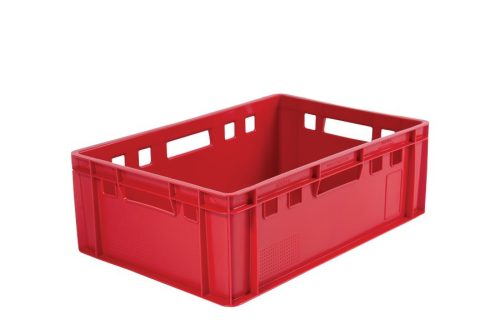Műanyag rekeszek, ládák, raklapok - Húsipari láda E2