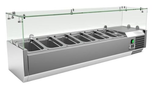 Feltéthűtő - 6xGN1/4, 140 cm