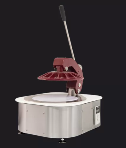 Pizzarella Morello Forni - halbautomatische Pizzateig-Formmaschine