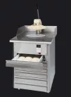 Pizzarella Morello Forni - halbautomatische Pizzateig-Formmaschine