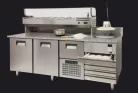 Pizzarella Morello Forni - halbautomatische Pizzateig-Formmaschine