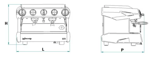 La Spaziale kávégép - S21 EK SPAZIO