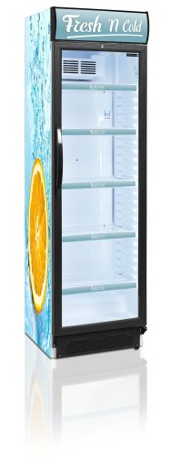Üvegajtós hűtőszekrény - Tefcold CEV425CP 2
